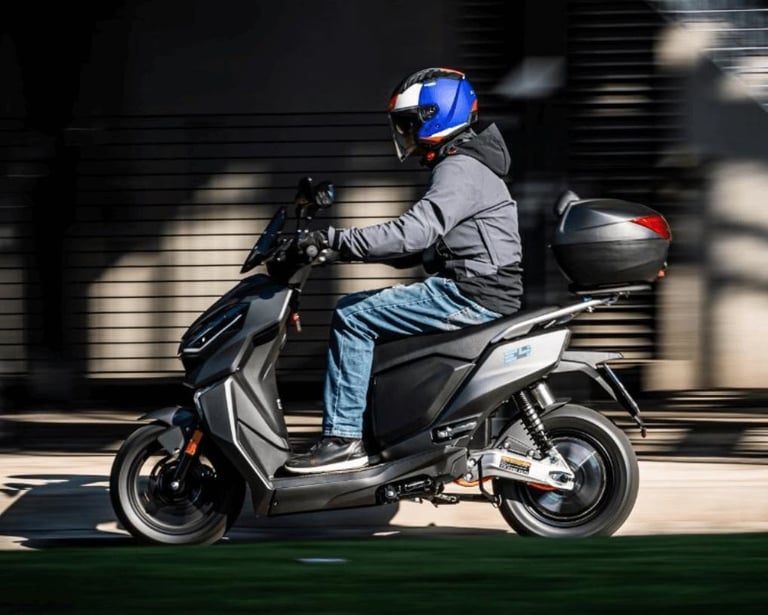 image for MGB Lifan E4 50cc 1200W Duel Battery Save £1000 Road Legal Electric Moped Sco...