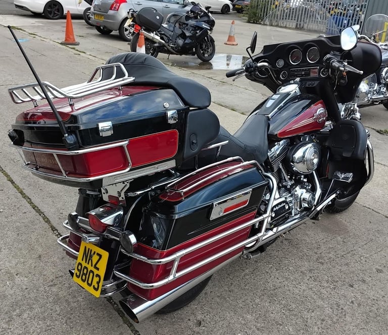 2005 HARLEY DAVIDSON FLHTCUI ELECTRA GLIDE 1450 ELECTRAGLIDE RED CLEAN 29k MILES