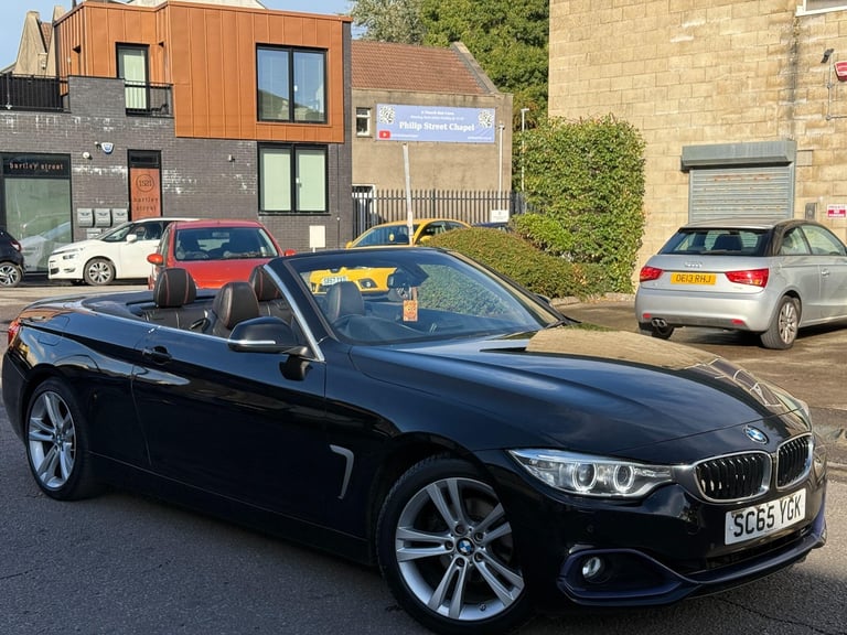 2015 BMW 4 Series 2.0 420i Sport Euro 6 (s/s) 2dr CONVERTIBLE Petrol Manual