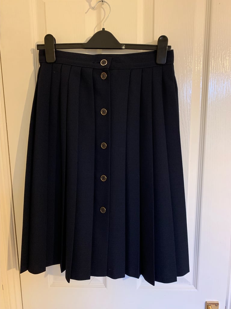 M&S Pleated Skirt in Perfect Condition - UK 12