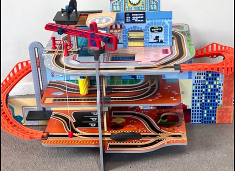 Very Large wooden Train sets / XXL TRAIN SET / Dino Train set with 100+ accessories 
