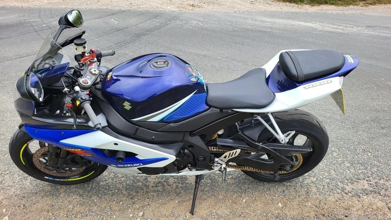 2006 06 SUZUKI GSXR 1000 K6 GSXR1000 SUPERBIKE CLASSIC SPORTS BLUE  WHITE