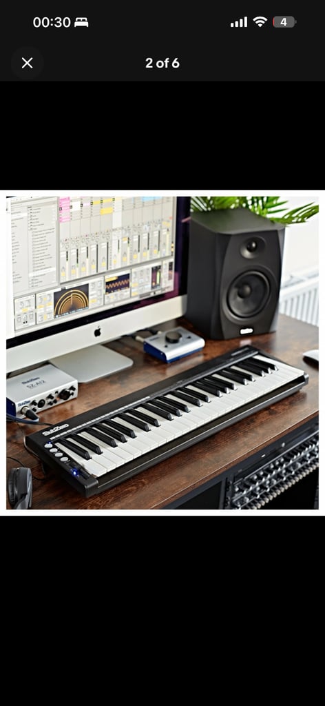 image for Sub Zero 49 Key MIDI Controller Keyboard 