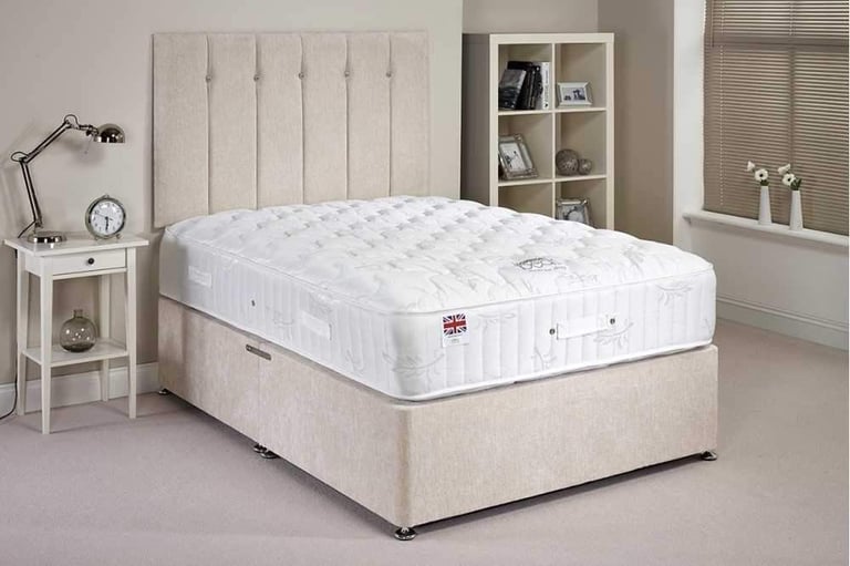 image for  Luxury & Comfort - Double Divan Bed  |  Free Home Delivery !! **