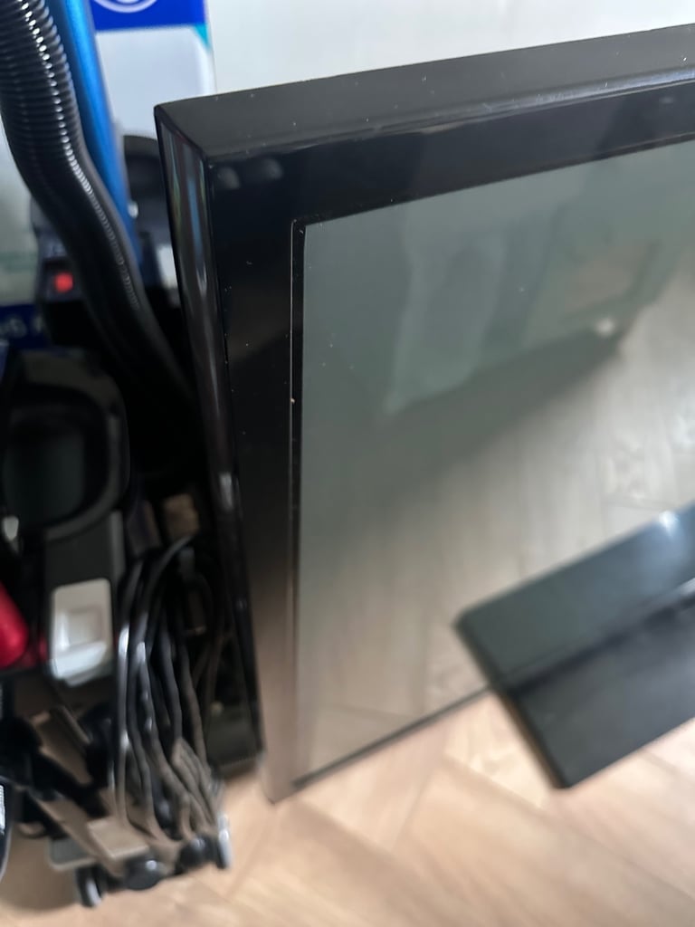 55” LG Tv with remote and cables 