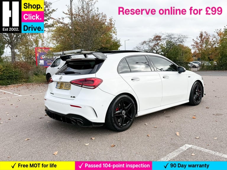  Mercedes-Benz A-Class 2.0 A35 AMG (Premium Plus) Hatchback 5dr Petrol SpdS DCT 4MATIC Euro 6 (s/...