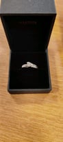 Engagement Ring - 9ct white gold, diamond