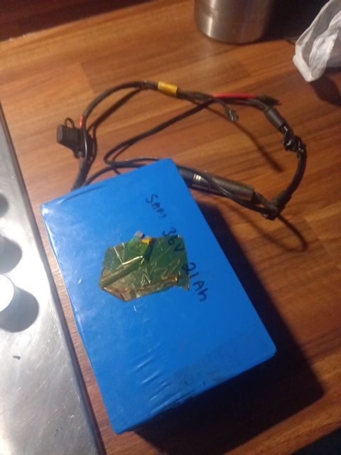 image for Samsung 36v 21Ah lithium ebike battery great condition 