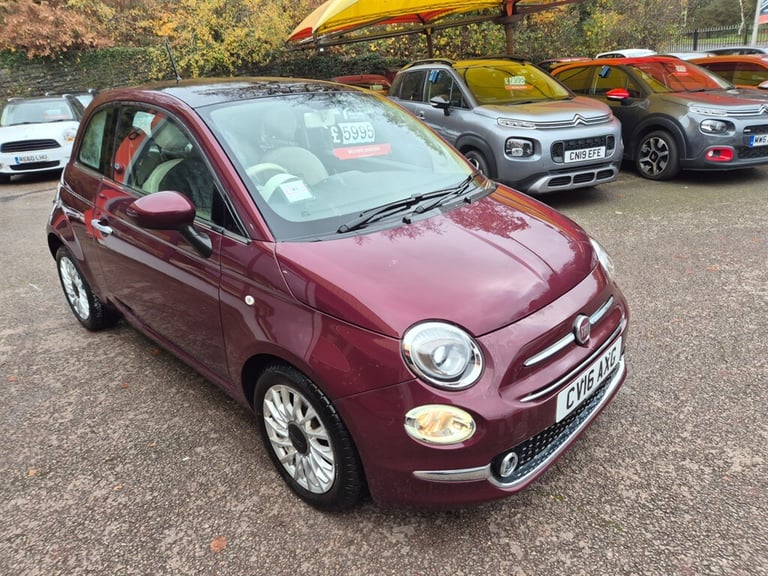 2016 Fiat 500 LOUNGE Hatchback Petrol Manual