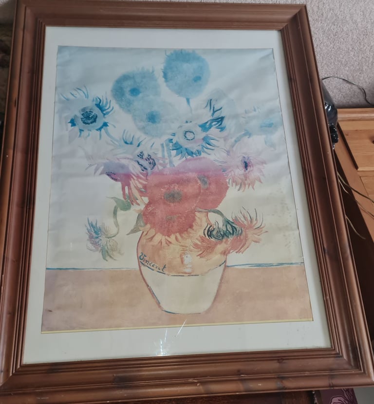 Solid Oak Picture Frame