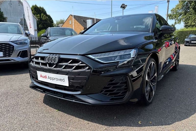 2025 Audi A3 S3 TFSI Black Edition Quattro 4dr S Tronic Saloon Petrol Automatic