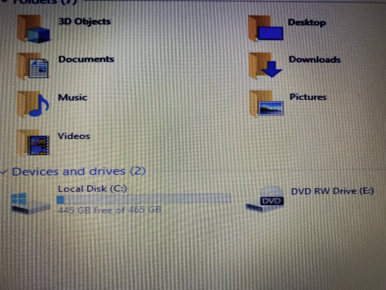 Laptop Toshiba 15,6 inch screen 