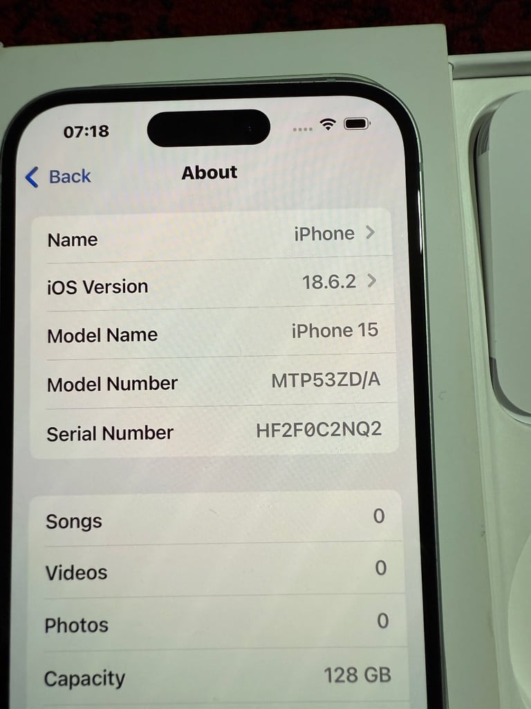 Unlocked iPhone 15 fully working order 