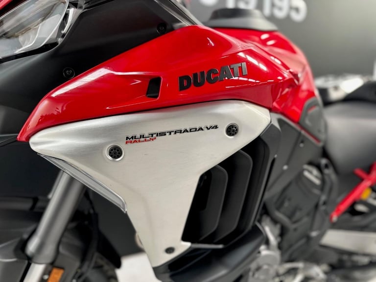 2024/24 Ducati Multistrada V4 Rally Radar One Owner Motorcycle 