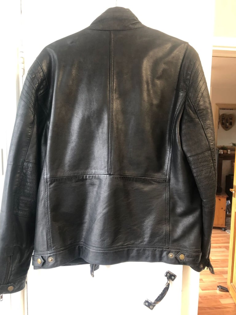 MENS HEAVY LEATHER JACKET 