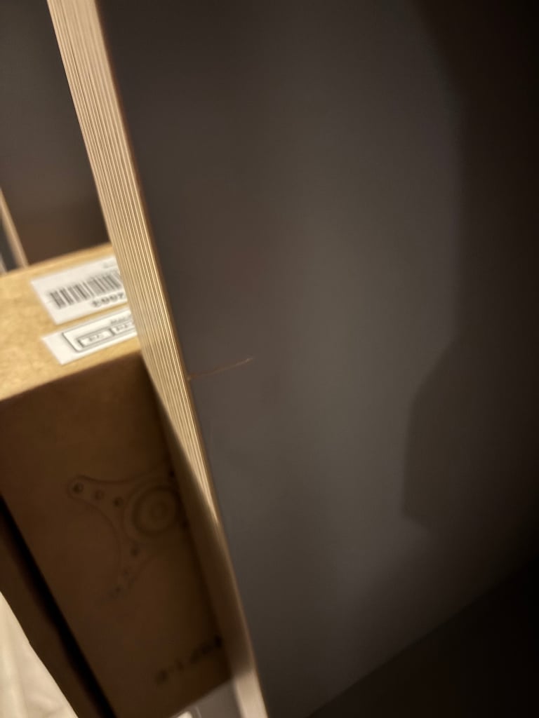 Ikea kallax 4x2 x3 available. With feet. Used 