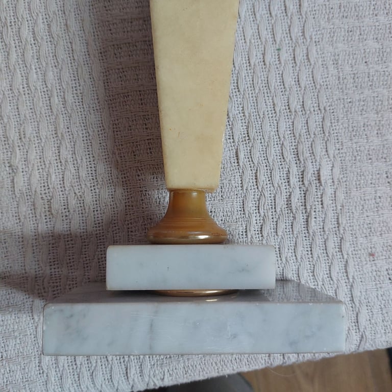 Vintage Marble Snooker Trophy 