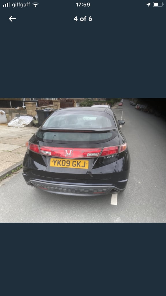 Honda, CIVIC, Hatchback, 2009, Manual, 2204 (cc), 5 doors