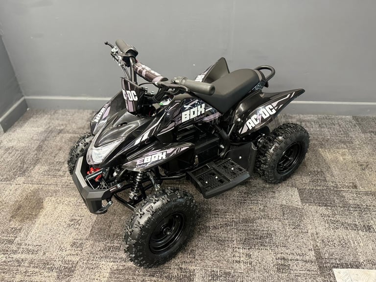 BRAND NEW STOMP EBOX ACDC KIDS ELECTRIC ATV QUAD BIKE ELECTRIC MOTORCROSS ATV