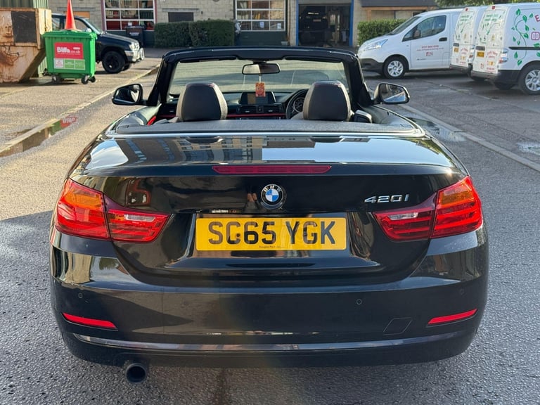 2015 BMW 4 Series 2.0 420i Sport Euro 6 (s/s) 2dr CONVERTIBLE Petrol Manual