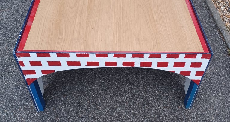 Wooden Train Set Thomas/ Activity Table with Surround 