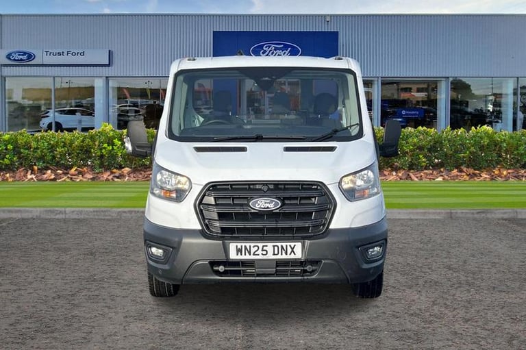 2025 Ford Transit 350 Leader L2 MWB Single Cab Tipper RWD 2.0 EcoBlue 165ps 1 Way DAP, FRONT  Tip...