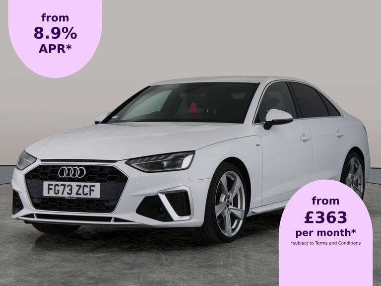 2023 Audi A4 35 TFSI S Line 4dr S Tronic SALOON PETROL Automatic