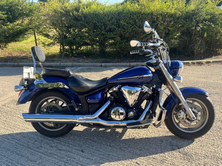 2013 13 YAMAHA XVS 1300 MIDNIGHT STAR CUSTOM CRUISER TOURER XVS1300 - 12k MILES