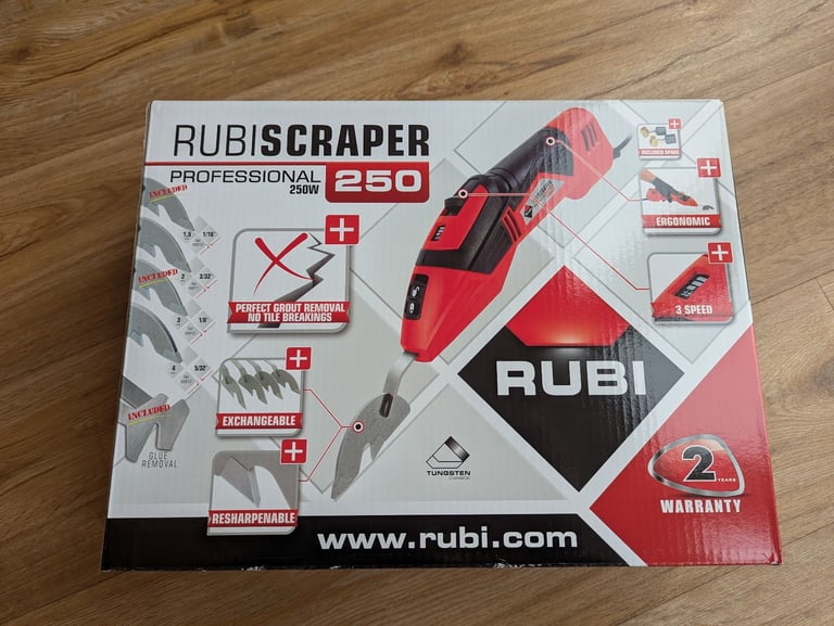 image for Rubiscraper Electric Grout remover 