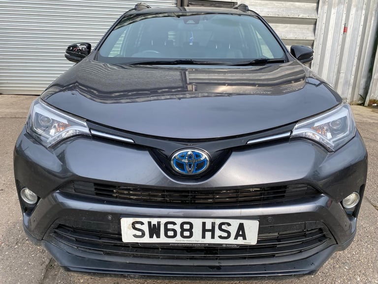2019 68 REG TOYOTA RAV4 AUTO EXCEL VVT HYBRID DAMAGED REPAIRABLE SALVAGE