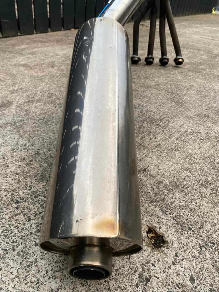 image for Kawasaki zx12 titanium exhaust full system