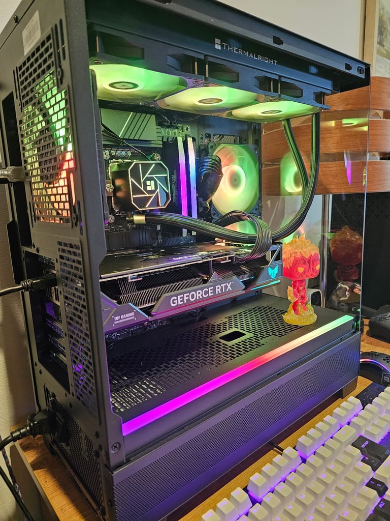 GAMING PC RTX 4070 Ti SUPER 16GB / Intel Core i9-13900k / 64GB DDR5 5600MHz / 2TB NVMe M.2