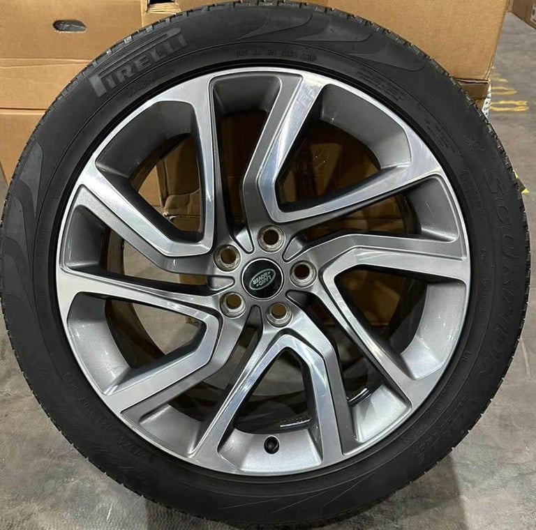 21" GENUINE RANGE ROVER SPORT L494 STYLE ALLOY WHEELS & TYRES