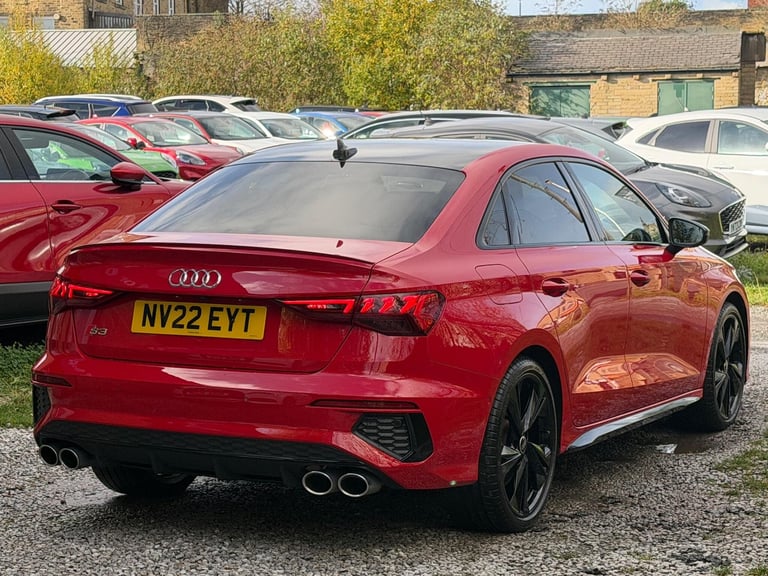 2022 Audi S3 2.0 TFSI S Tronic quattro Euro 6 (s/s) 4dr SALOON Petrol Automatic