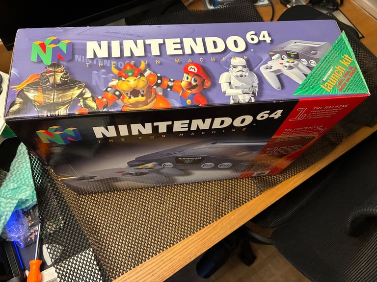 Boxed Nintendo 64 console - immaculate 
