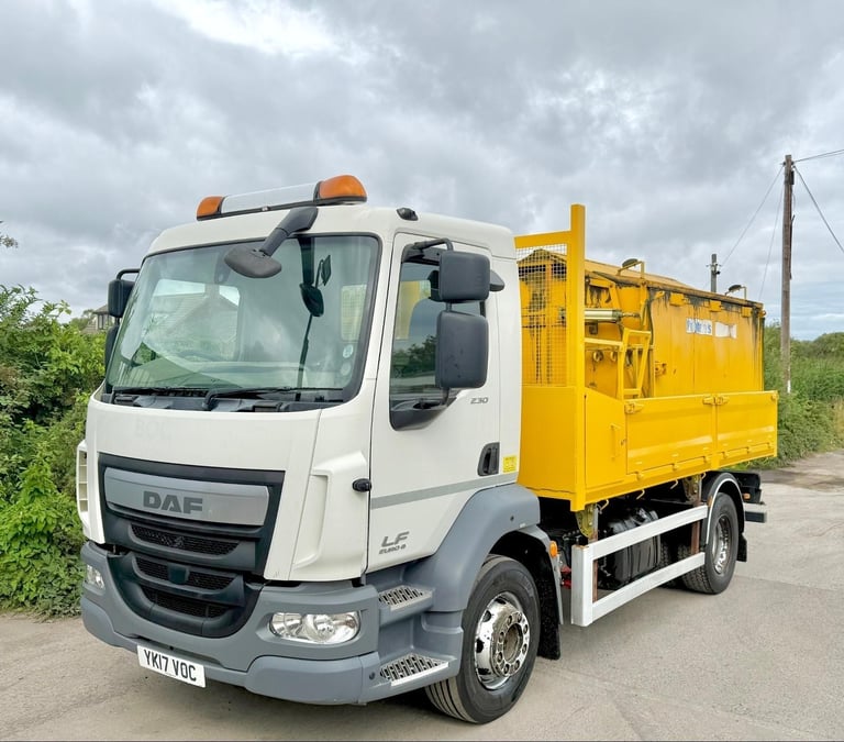 2017 DAF LF55,230 TIPPER HOTBOX TARMAC 14 TON AIR SUSPENSION EURO-6 U-LEZ AIRCON