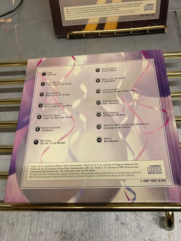 Two booklet music cds