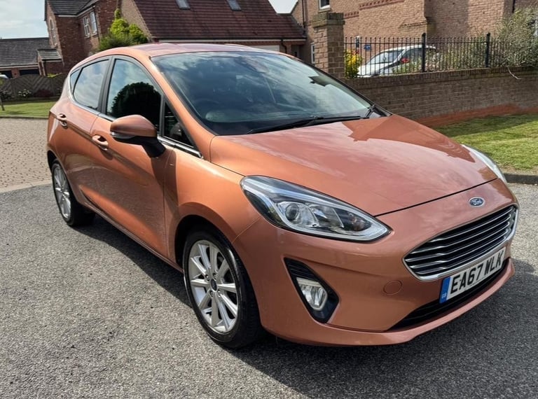 2017 (67) FORD FIESTA 1.0T TITANIUM B&O PLAY LONG MOT JUST SERV STUNNING COLOUR!