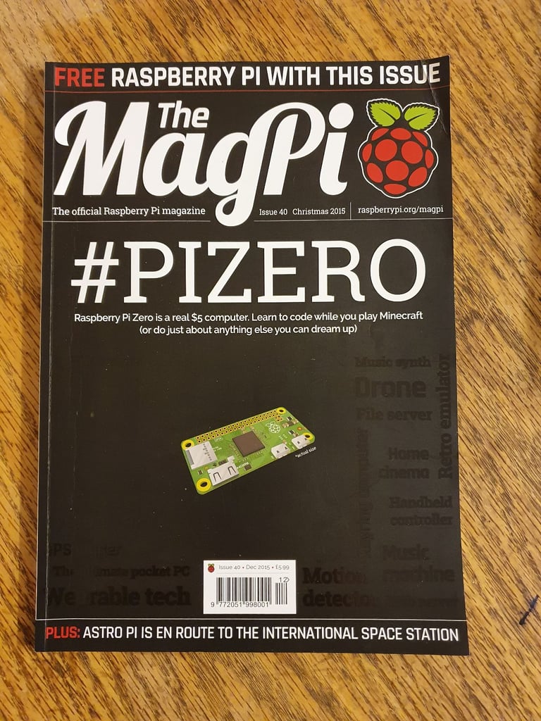 15 x The MagPi The Official Raspberry Pi Magazines 2015 - 2021