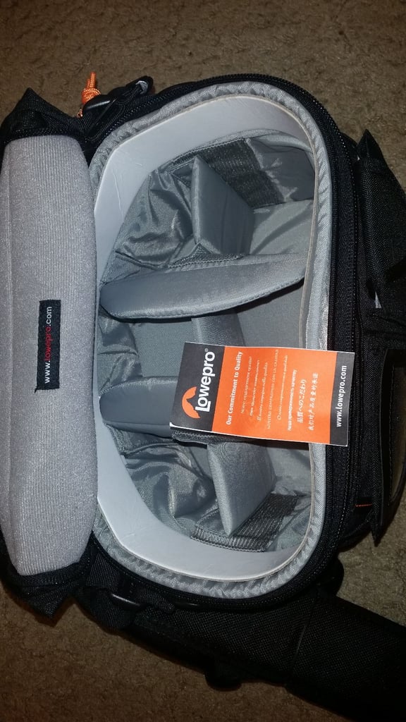 Lowepro Camera Bag - Brand new unused - Stealth D200 AW for Digital SLR and 3-4 Lenses - Black
