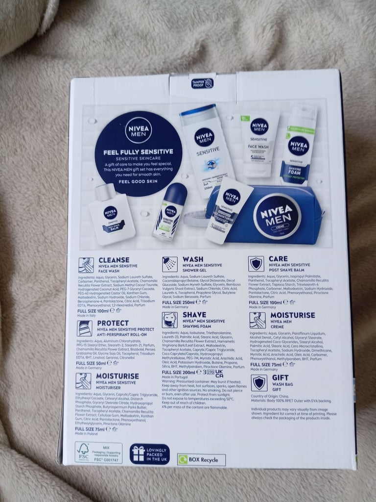 Nivea men's bumper pack. 
