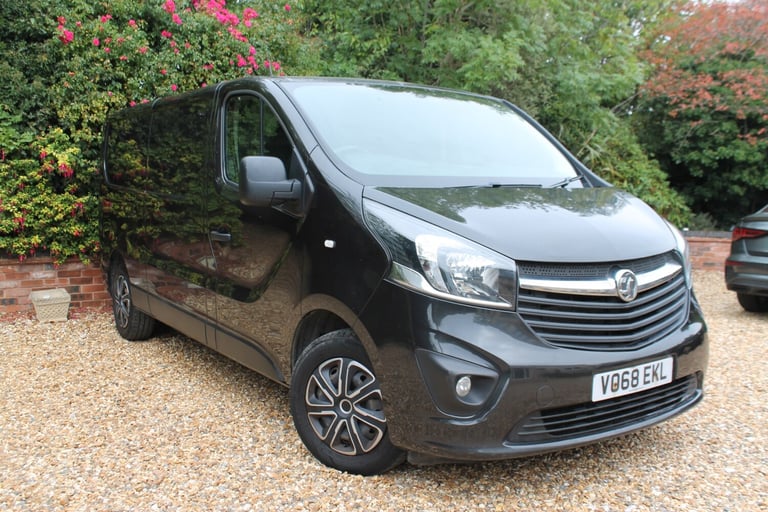 2018 Vauxhall Vivaro 2900 1.6CDTI 120PS Sportive H1 Van PANEL VAN Diesel Manual