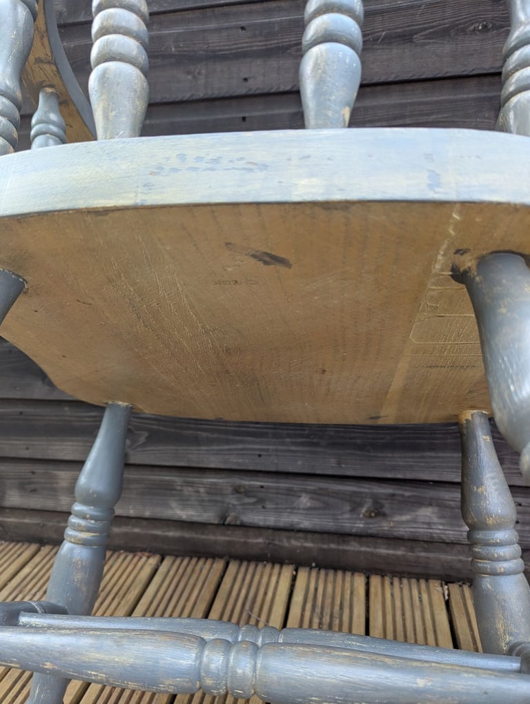 For Sale a pair of Solid oak Captain's Chairs