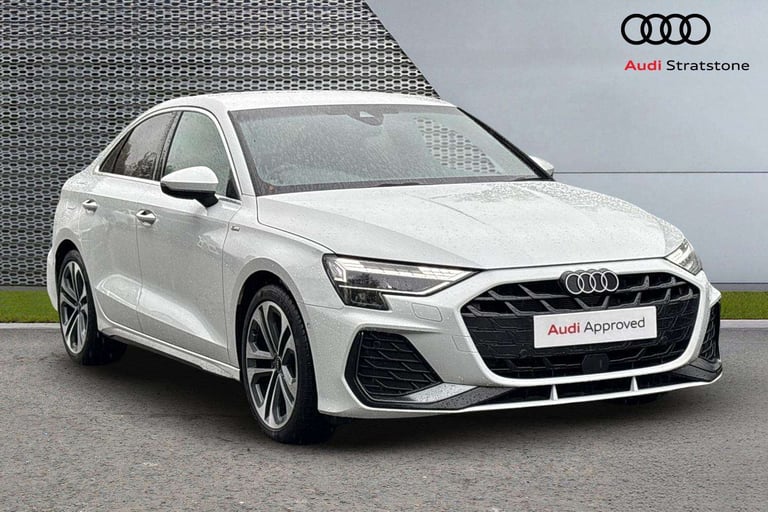 2025 Audi A3 35 TFSI S Line 4dr S Tronic Saloon Petrol Automatic