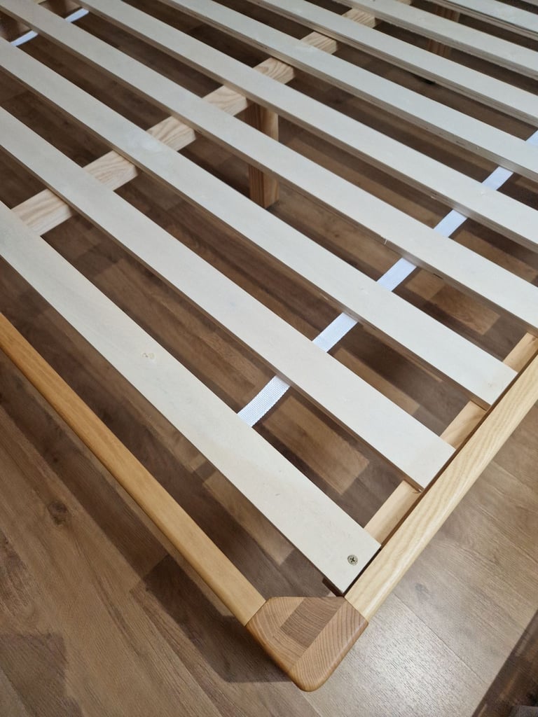 La Redoute Agura Solid Ash Platform Double Bed