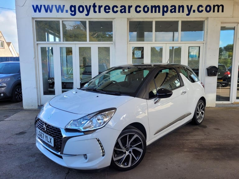 image for DS AUTOMOBILES DS 3 1.2 PureTech Connected Chic White Manual Petrol 2017