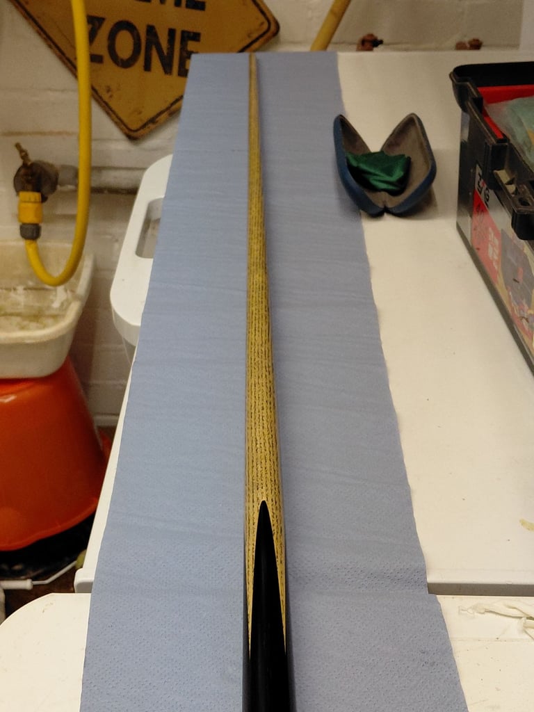 3/4 life snooker cue 