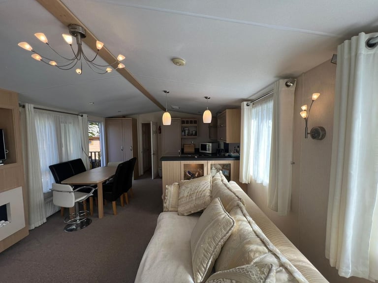 Static Caravan wooden lodge For Sale Off Site Regal Autograph 40ft x 13ft, 3 Bed