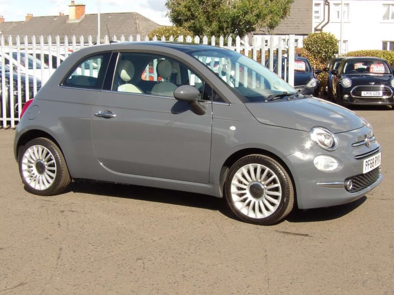 2018 Fiat 500 1.2 Lounge 3dr HATCHBACK PETROL Manual