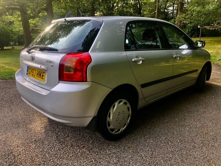 2003 Toyota Corolla 1.6 VVT-i T2 Hatchback 5dr Petrol Automatic (190 g/km, 109 bhp) RETIRED OWN H...